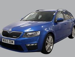 Blue Used 2013 Skoda Octavia vRS Estate | £7,390