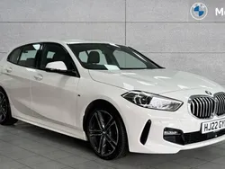 White Used 2022 BMW 118 M Sport Hatchback | £21,153 (Good price)