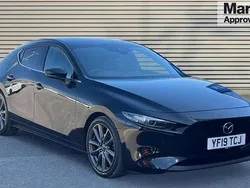 Black Used 2019 Mazda 3 Inclusive Hatchback | £11,644 (Fair price)