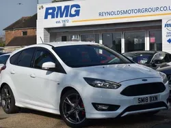 White Used 2017 Ford Focus ST-Line X Hatchback | £6,850 (Super price)