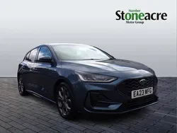 Blue Used 2023 Ford Focus ST-Line Hatchback | £14,995 (Fair price)