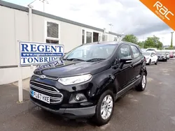 Black Used 2017 Ford Ecosport Zetec SUV | £6,695 (Fair price)