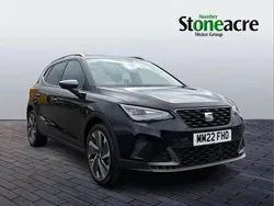 Black Used 2022 Seat Arona FR Sport SUV | £13,652 (Fair price)
