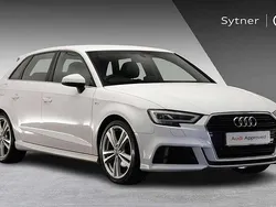 White Used 2018 Audi A3 S-Line Hatchback | £16,000 (Fair price)