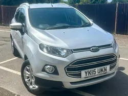 Silver Used 2015 Ford Ecosport Titanium SUV | £5,495 (Fair price)