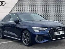 Blue Used 2024 Audi A3 S-Line Sedan | £29,627 (A bit pricey)