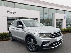 Silver Used 2022 VW Tiguan Elegance SUV | £24,299 (Fair price)