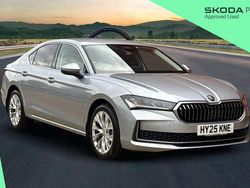 Pebble silver metallic Used 2025 Skoda Superb SE L Hatchback | £27,600 (Expensive)