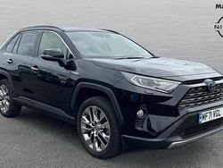 Black Used 2021 Toyota RAV4 Hybrid SUV | £26,597 (Fair price)