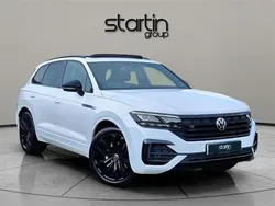 White Used 2023 VW Touareg Black Edition SUV | £45,950 (Good price)