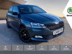 Quartz grey metallic Used 2018 Skoda Fabia Monte Carlo Hatchback | £12,990 (Fair price)