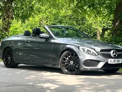 Grey Used 2017 Mercedes C250 AMG line Cabriolet | £15,395 (Fair price)
