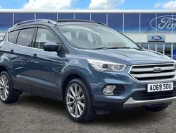 Blue Used 2019 Ford Kuga Titanium X SUV | £16,495 (Fair price)