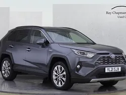 Grey Used 2021 Toyota RAV4 Hybrid SUV | £22,995 (Good price)