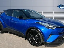 Blue Used 2018 Toyota C-HR SUV | £14,314 (Fair price)