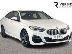 Alpine white Used 2021 BMW 218 M Sport Sedan | £20,490 (Fair price)