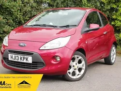 Red Used 2013 Ford Ka Titanium Hatchback | £2,499 (Fair price)