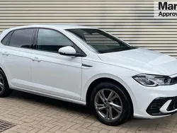 White Used 2024 VW Polo R-line Hatchback | £18,574 (Fair price)