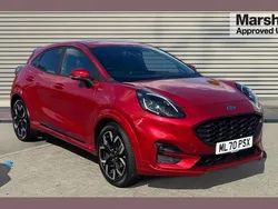 Red Used 2020 Ford Puma Gen-E ST-Line X SUV | £14,902