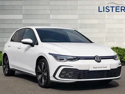 Pure white Used 2025 VW Golf VIII GTE Hatchback | £32,490