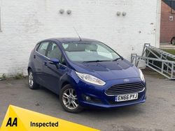 Blue Used 2016 Ford Fiesta Zetec Hatchback | £5,750 (Fair price)