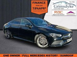 Black Used 2020 Mercedes CLA180 AMG line Sedan | £21,990 (Fair price)