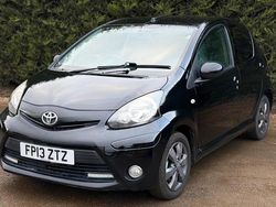 Black Used 2013 Toyota Aygo Hatchback | £2,495 (Good price)