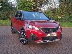 Red Used 2020 Peugeot 3008 Premium SUV | £17,600 (A bit pricey)
