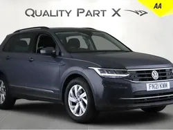 Grey Used 2021 VW Tiguan Life SUV | £14,350 (Good price)