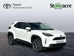 White Used 2022 Toyota Yaris Cross SUV | £21,000 (A bit pricey)