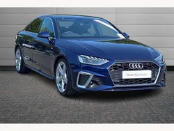 Blue Used 2023 Audi A4 S-Line Sedan | £28,095 (A bit pricey)