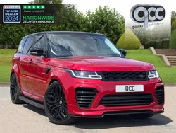 Red Used 2019 Land Rover Range Rover Sport Autobiography Dynamic SUV | £36,950
