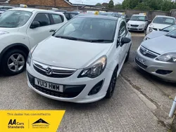 White Used 2013 Vauxhall Corsa Edition Hatchback | £3,995 (Good price)