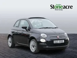 Black Used 2017 Fiat 500C Pop Cabriolet | £6,995