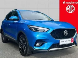 Blue Used 2023 MG ZS Exclusive Sedan | £16,341 (Fair price)