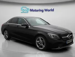 Black Used 2019 Mercedes C200 AMG Line Premium Sedan | £18,000 (Fair price)