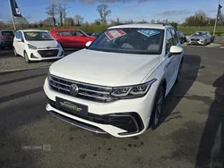 White Used 2024 VW Tiguan R-line Edition SUV | £32,450 (A bit pricey)