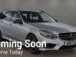 Silver Used 2016 Mercedes E220 Premium Estate | £16,750 (Expensive)