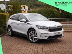 Moon white metallic Used 2023 Skoda Enyaq iV ecoSuite SUV | £26,995 (Fair price)