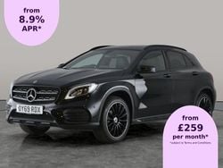 Black Used 2019 Mercedes GLA200 AMG line SUV | £17,447 (Fair price)