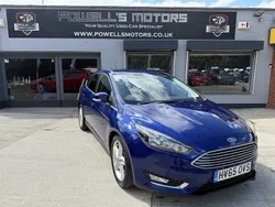 Blue Used 2015 Ford Focus Titanium Hatchback | £4,995 (Expensive)