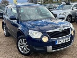 Blue Used 2011 Skoda Yeti Elegance SUV | £4,950 (Fair price)