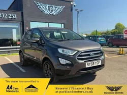 Grey Used 2018 Ford Ecosport Zetec SUV | £7,970 (Good price)