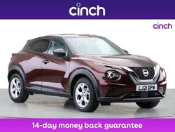 Red Used 2021 Nissan Juke N-Connecta SUV | £14,999 (Good price)