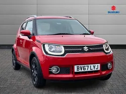 Red Used 2017 Suzuki Ignis SZ5 Hatchback | £7,970 (Fair price)