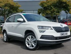 White Used 2018 Skoda Karoq SE Technology SUV | £11,798 (A bit pricey)