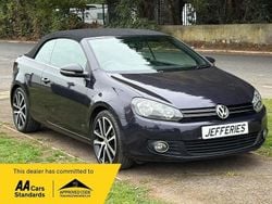 Purple Used 2012 VW Golf Cabriolet GT Cabriolet | £4,495 (Fair price)