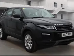 Black Used 2017 Land Rover Range Rover evoque SE Estate | £9,995 (Good price)