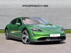 Green Used 2021 Porsche Taycan Cross Turismo Sedan | £69,950 (Good price)