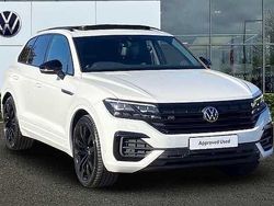 White Used 2023 VW Touareg Black Edition SUV | £44,930 (Fair price)